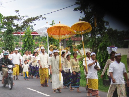 Bali Prozession