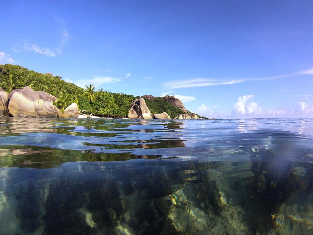 Insel La Digue Seychellen
