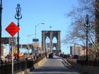 Brooklyn Bridge Auffahrt