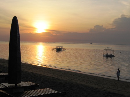 Strand von Bali