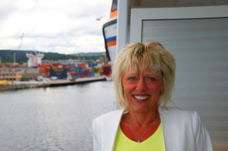 Simone Pawlitz auf der Europa