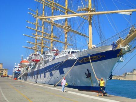 Royal Clipper in Malta