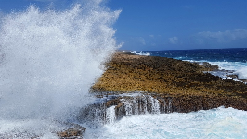 Brandung auf Curacao