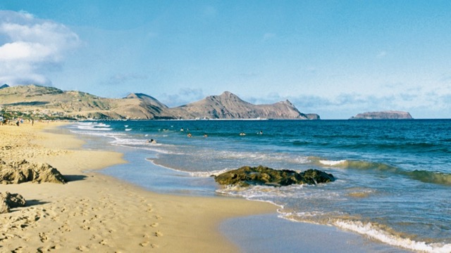 Porto Santo Strand