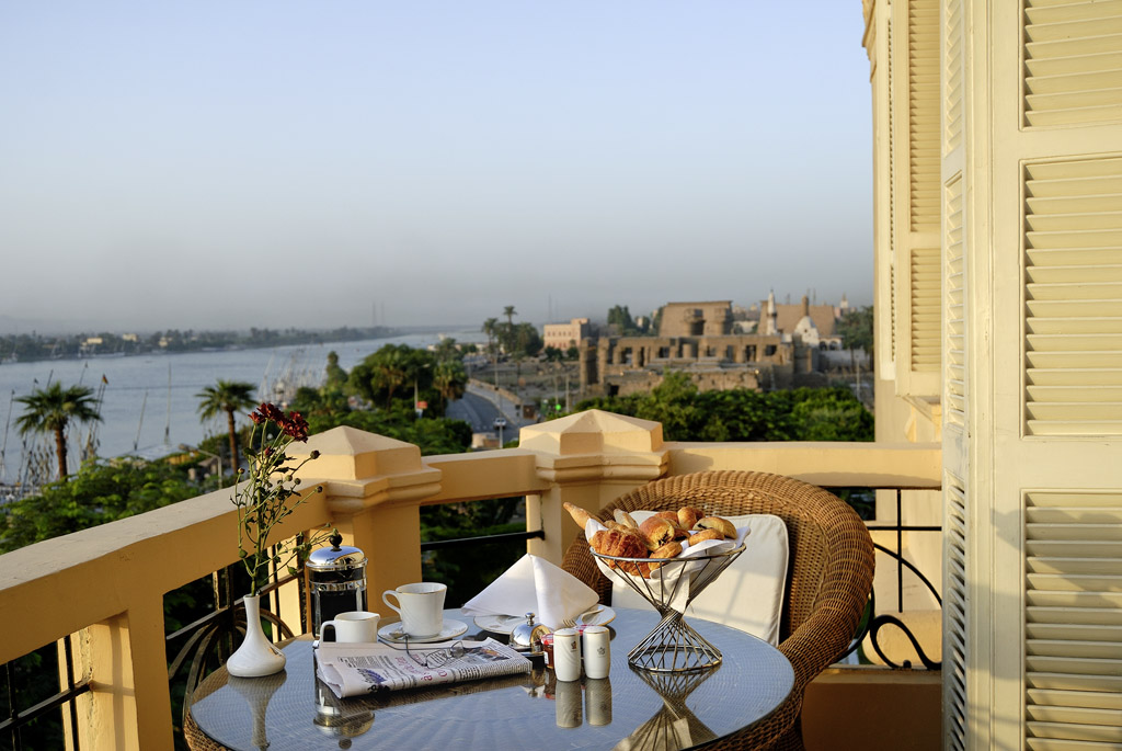 Sofitel Winter Palace Luxor Balcon mit Blick auf den Nil  © Emad Mahjoub