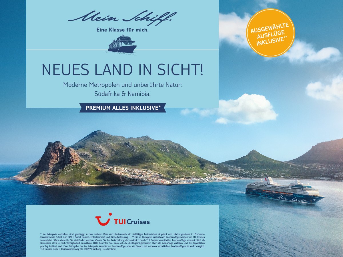 Kreuzfahrt Mit Mein Schiff In Südafrika