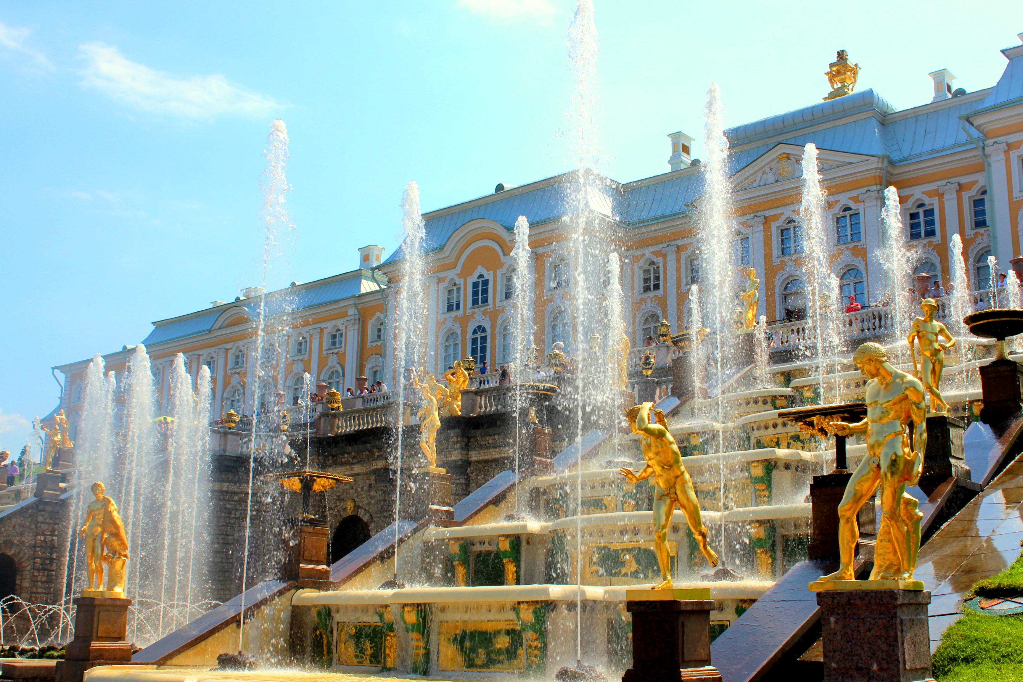 Peterhof in St. Petersburg Russland